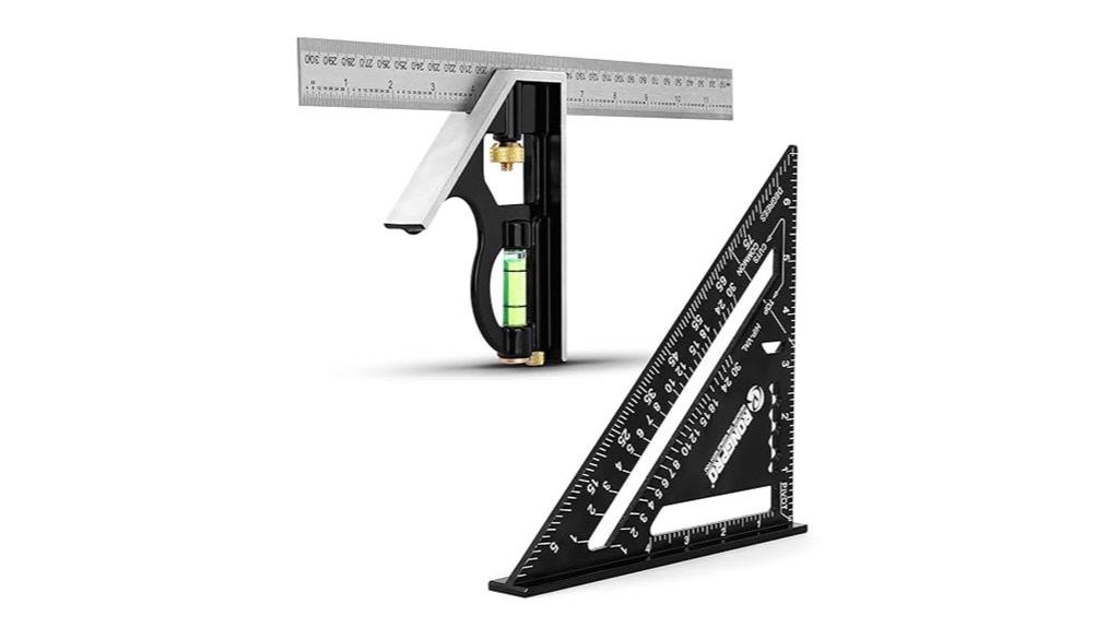 carpentry measurement tools set