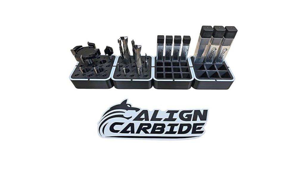 cnc router bit organizer
