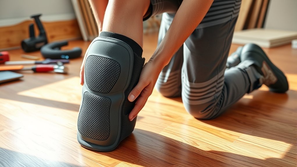 comfortable adjustable durable knee pads