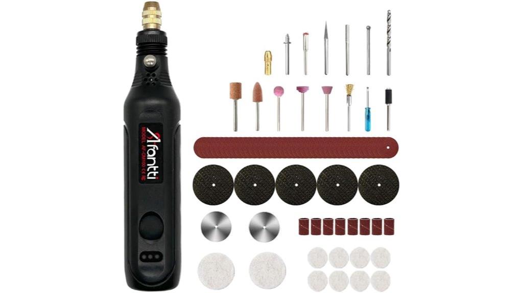 compact rotary tool kit