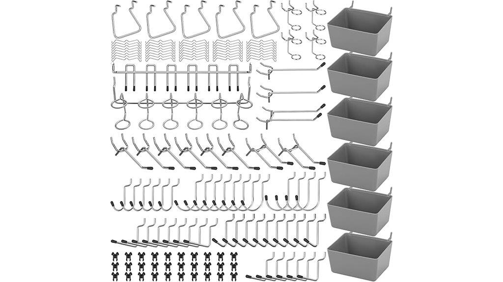 comprehensive pegboard hook set