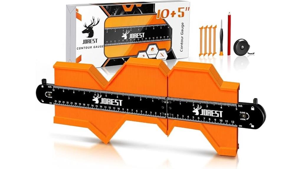 contour gauge for shape measuring