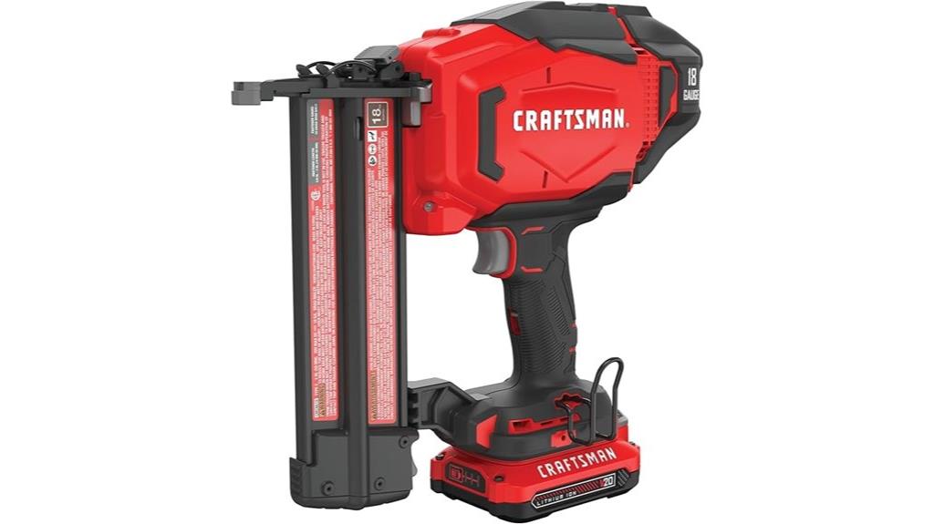 cordless brad nailer kit