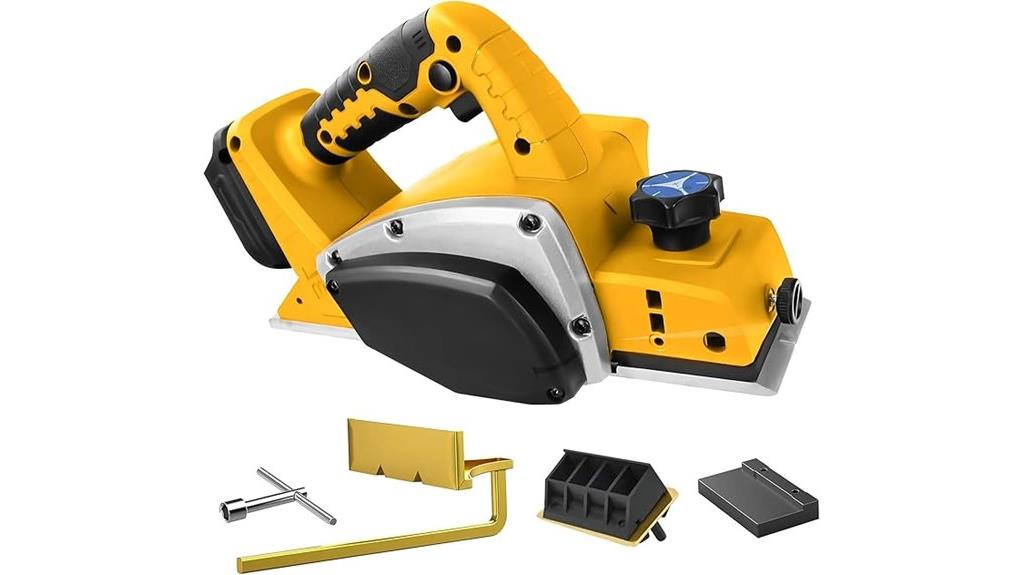 cordless woodworking planer