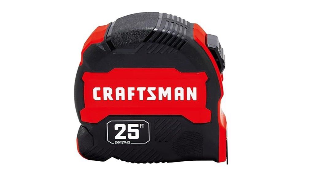 craftsman s 25 foot fraction tape