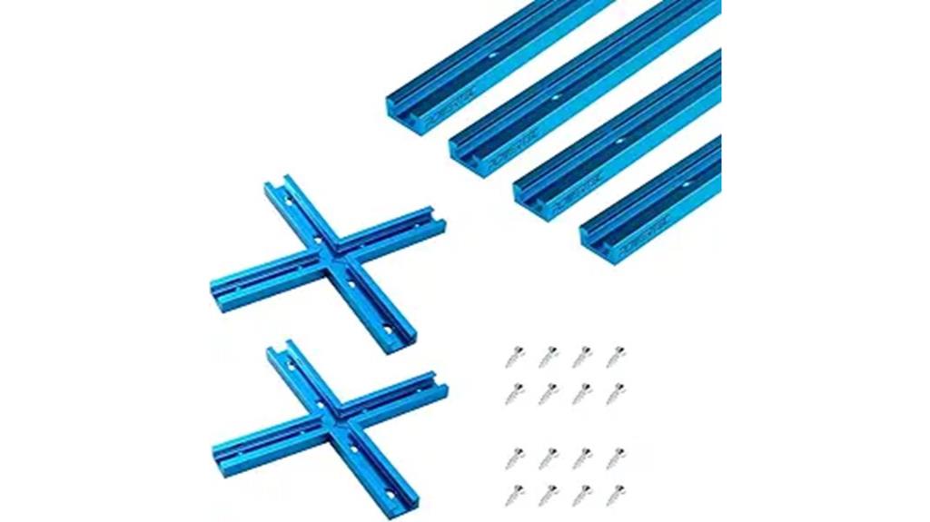 double cut aluminum t track
