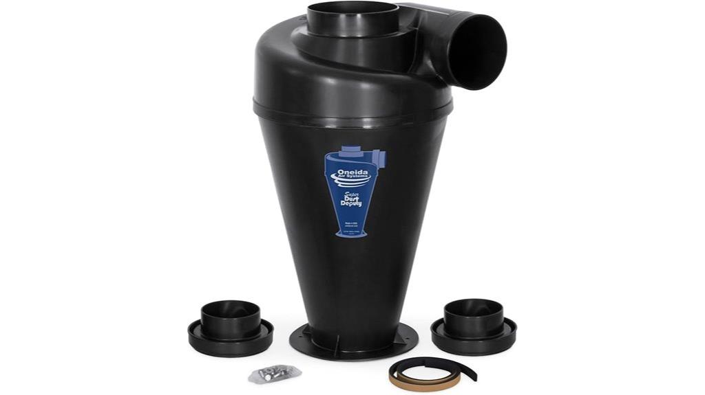 dust collector cyclone attachment