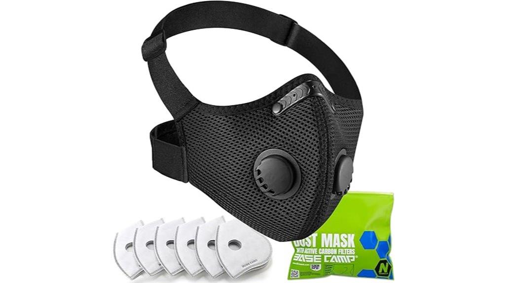 dust resistant reusable mask