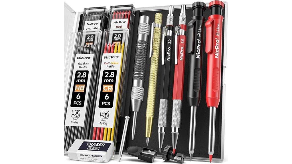 eleven carpenter pencil set