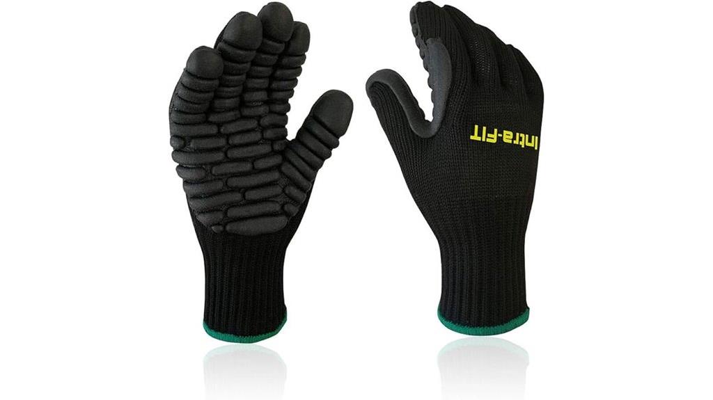 enhanced vibration resistant gloves