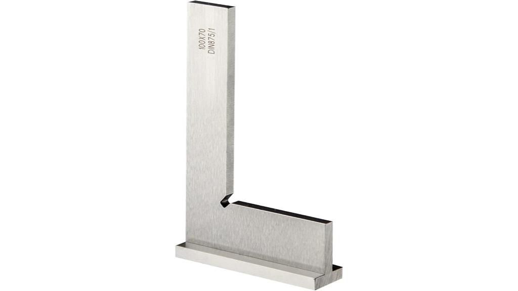 ground steel ruler