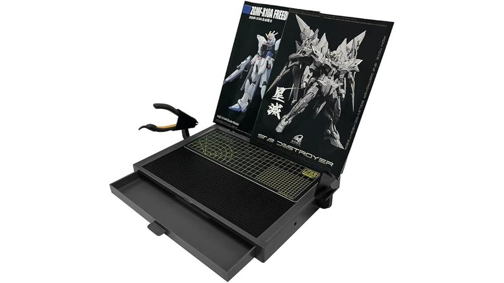 gundam model kit table