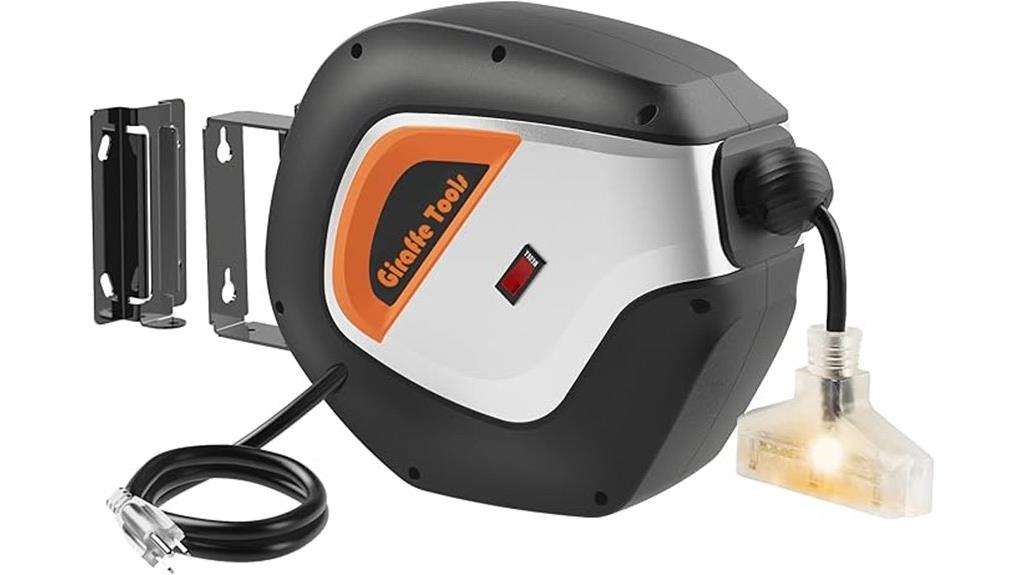 heavy duty 50ft extension reel