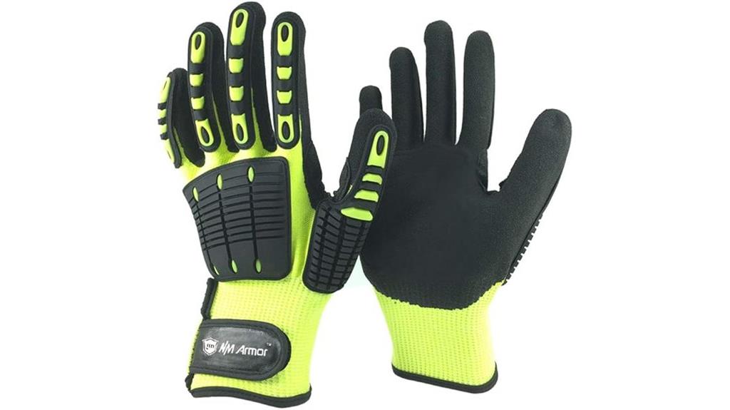 heavy duty vibration resistant gloves
