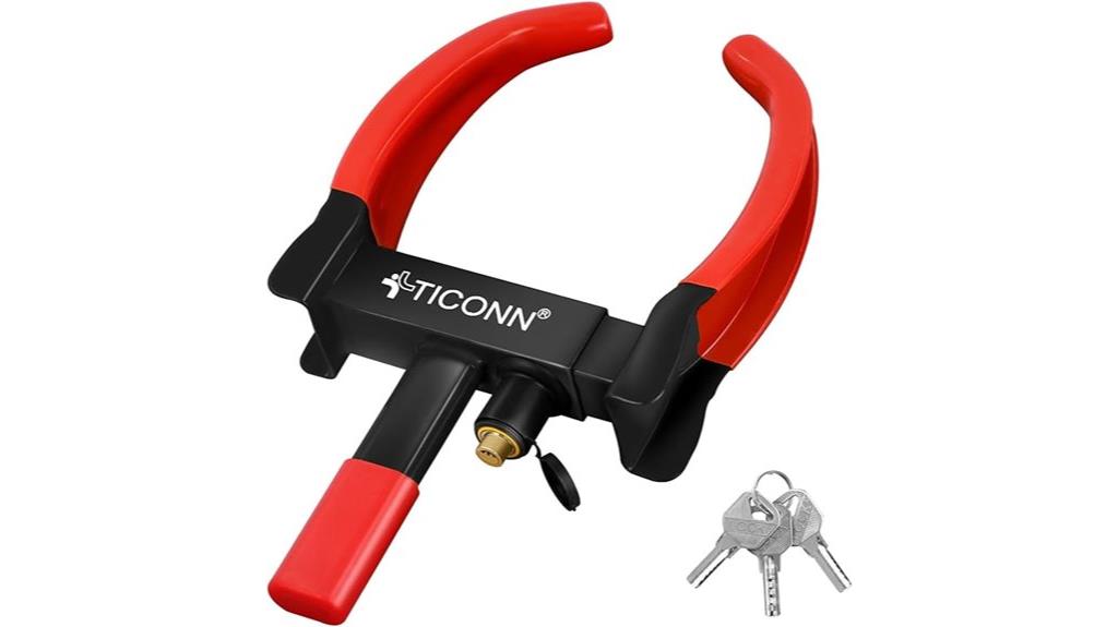 heavy duty wheel lock