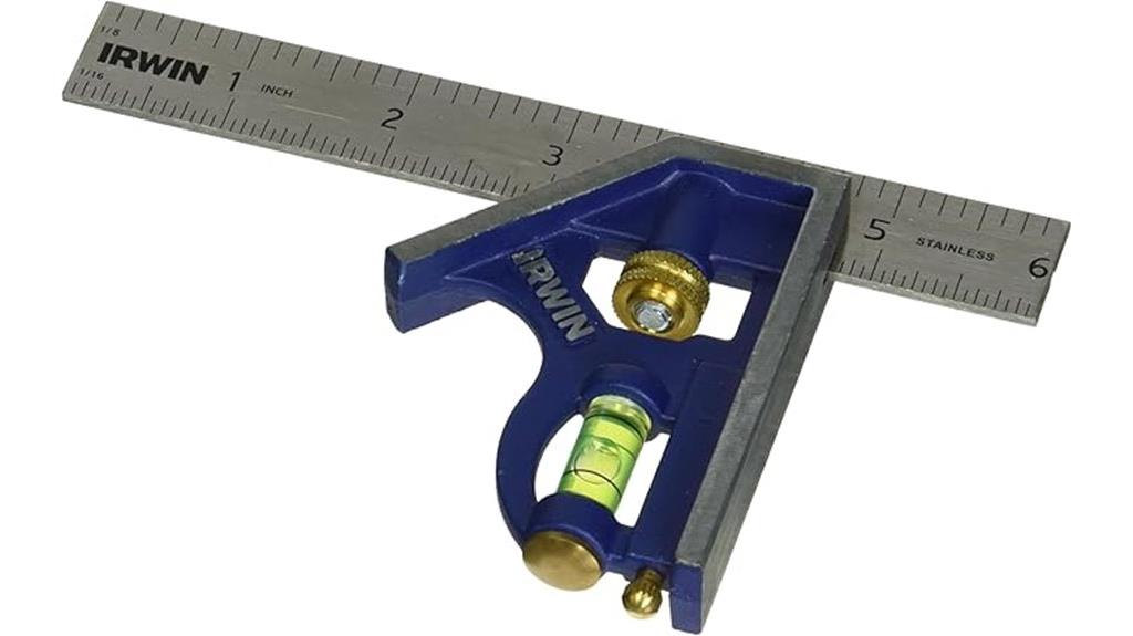 irwin metal body combination square