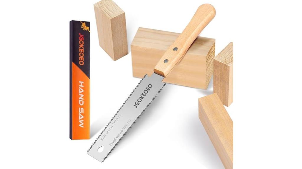 japanese 6 inch double edge saw