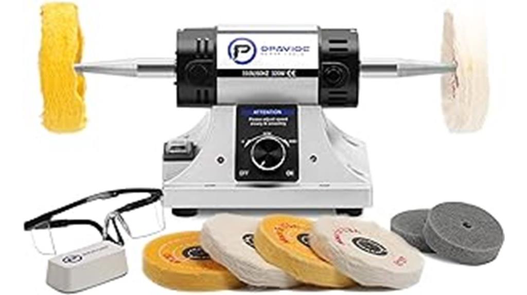 jewelry polishing with safety