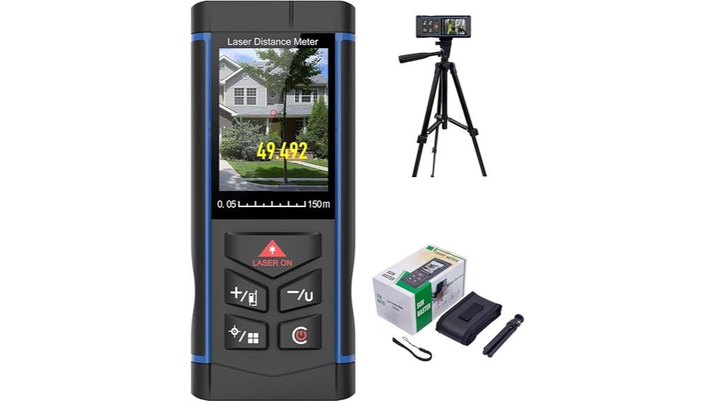laser range finder camera