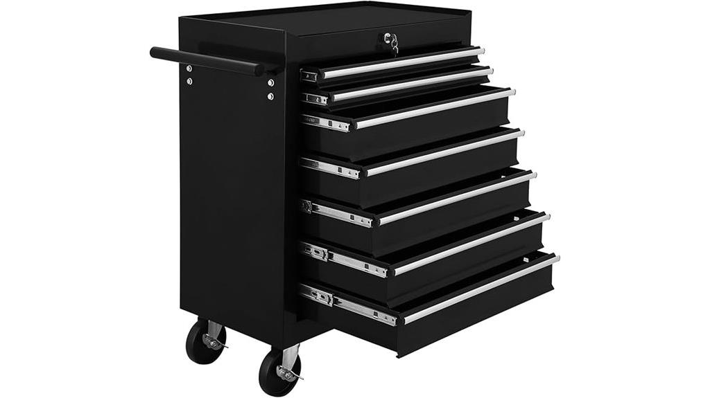 lockable rolling tool storage