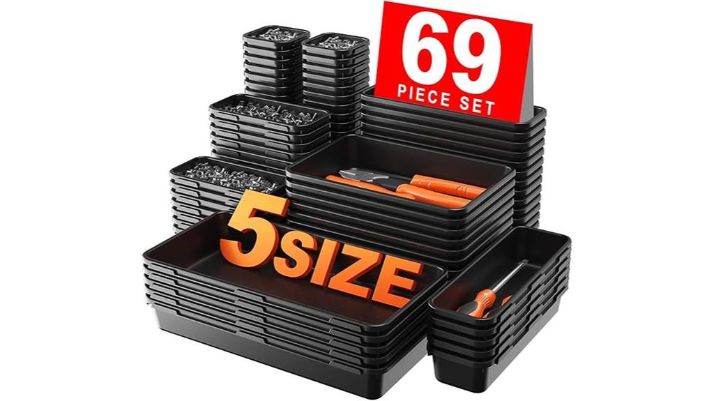 lugei 69 piece toolbox set