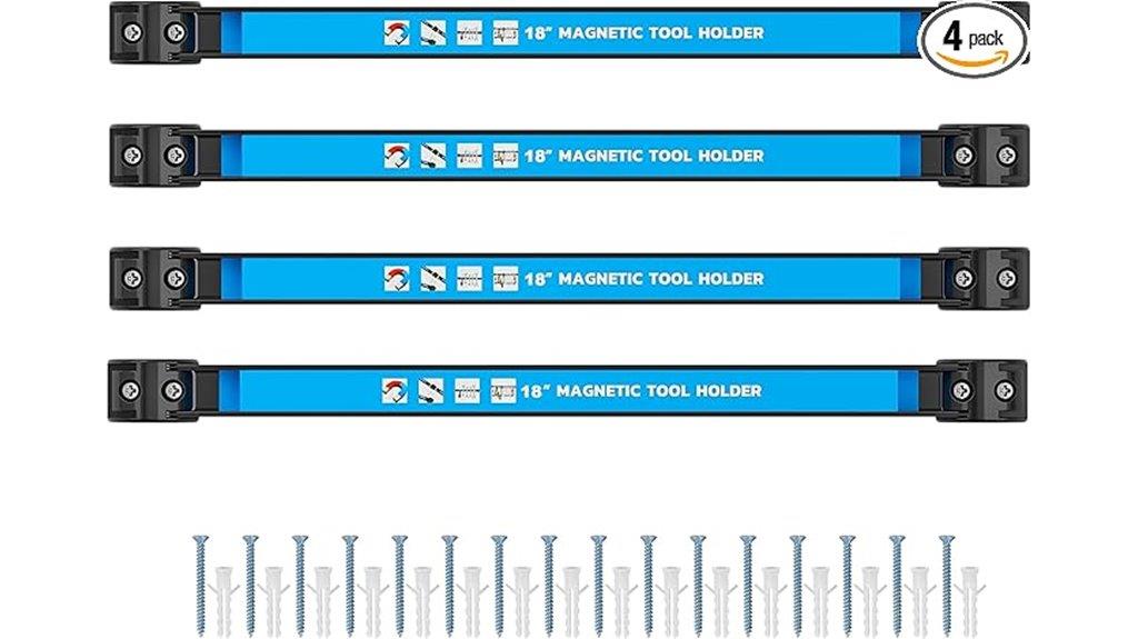 magnetic tool organizer set