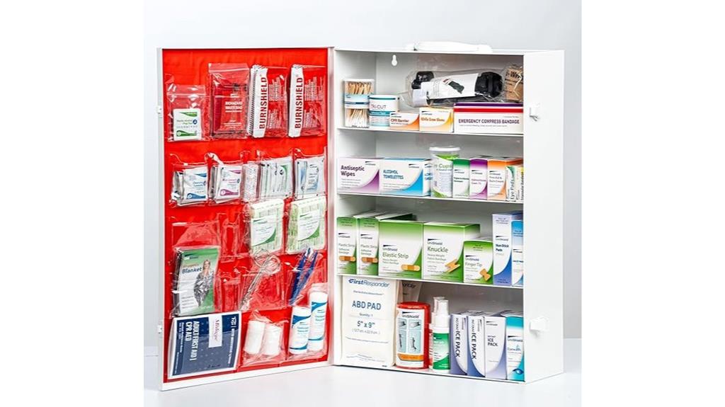 metal first aid cabinet