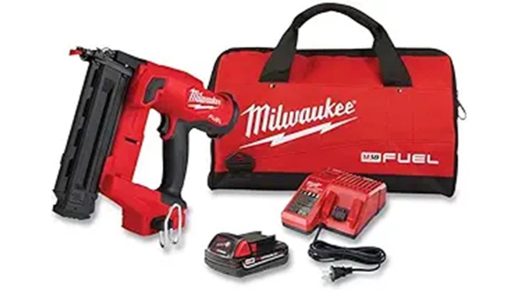 milwaukee 18 gauge nailer