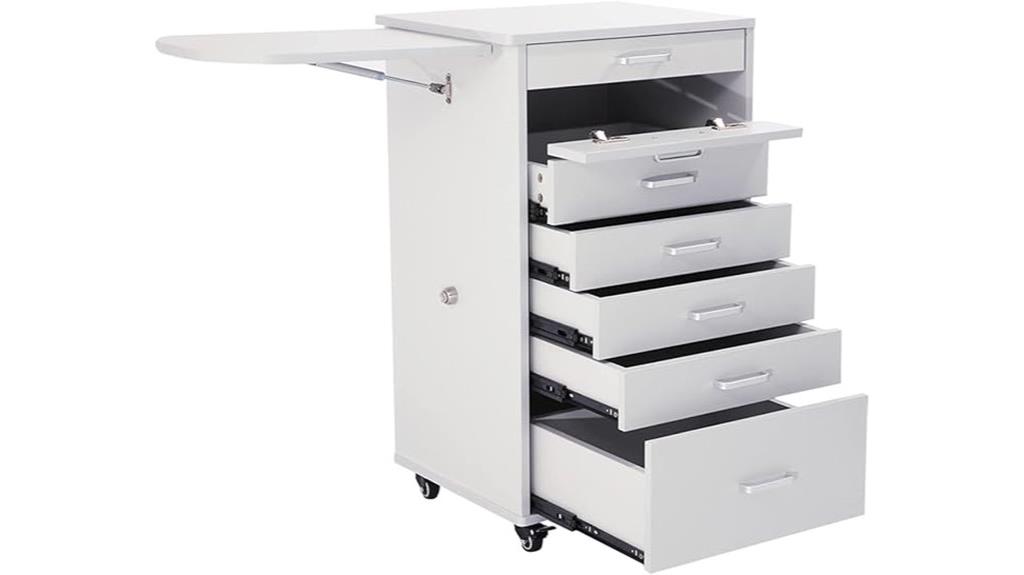 mobile dental assistant cabinet