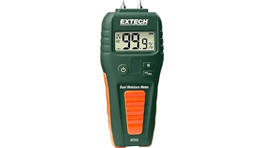 moisture meter with pins