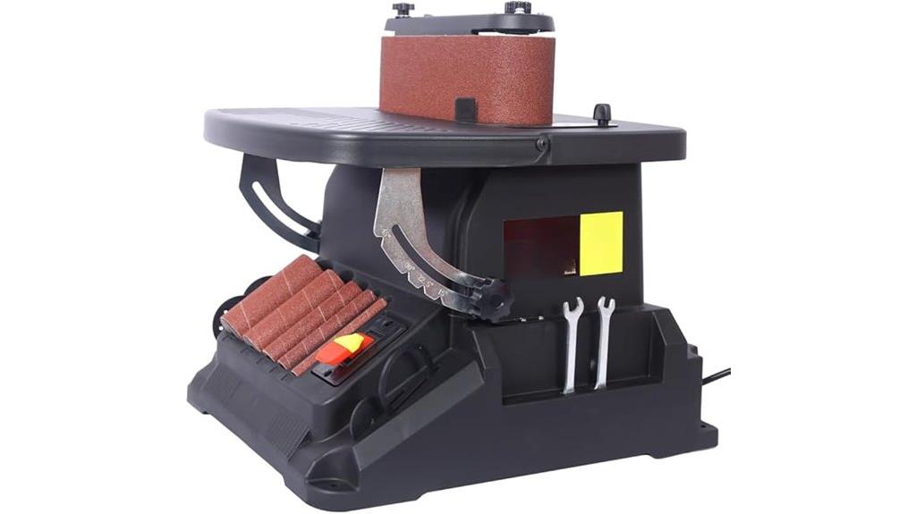 oscillating spindle belt sander