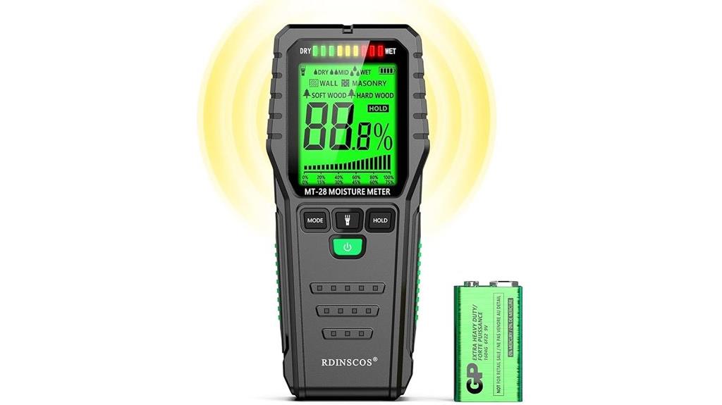 pinless leak moisture meter