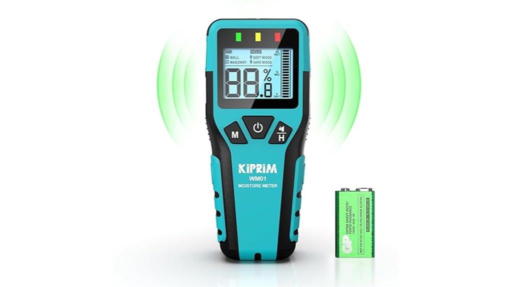 pinless moisture detection device