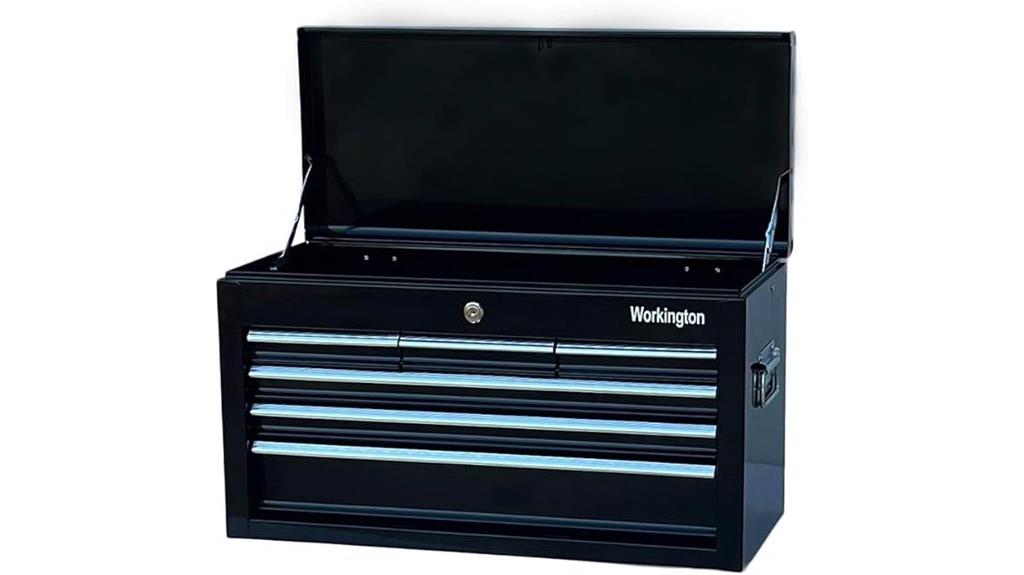 portable metal tool chest