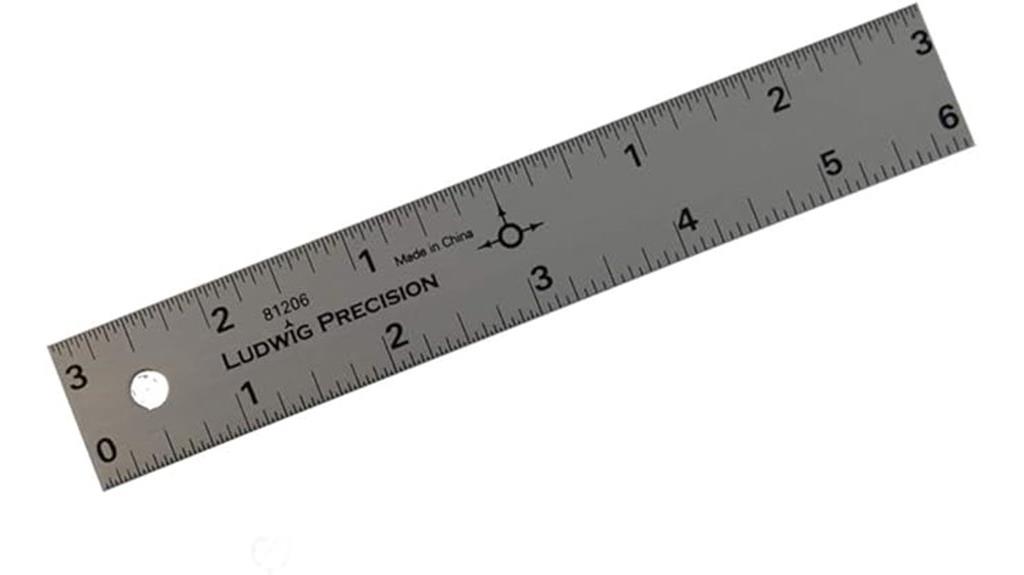 precision aluminum straight edge