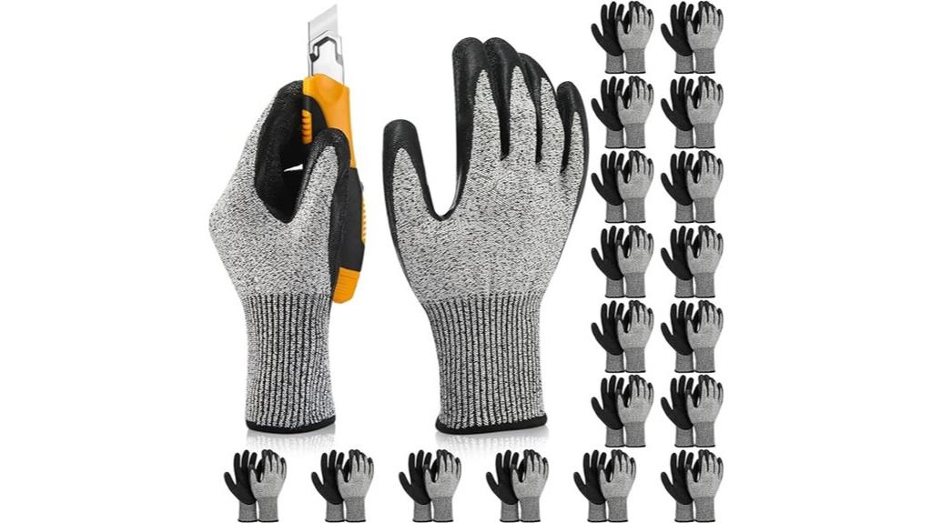 protective cut resistant gloves