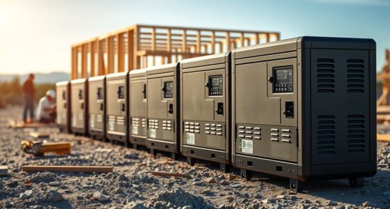 quiet job site inverter generators
