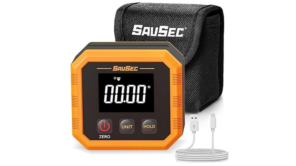 rechargeable magnetic angle gauge