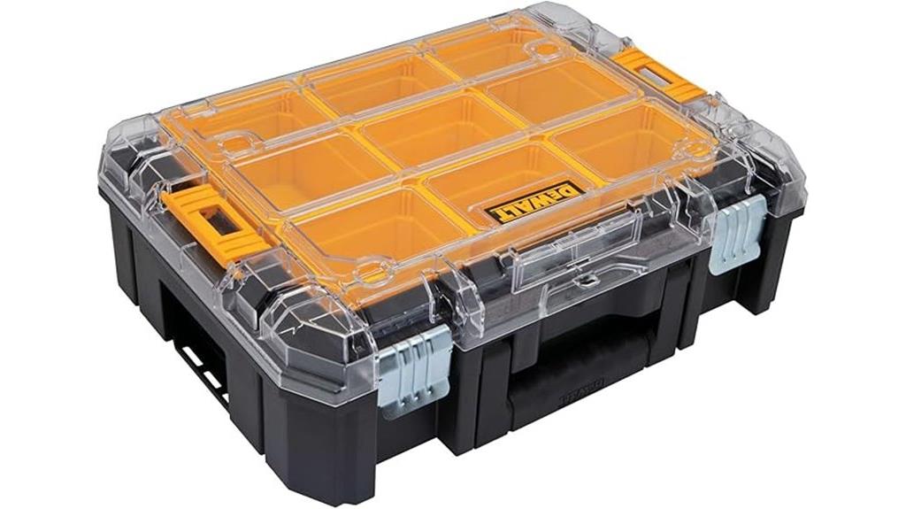 removable compartments tool organizer