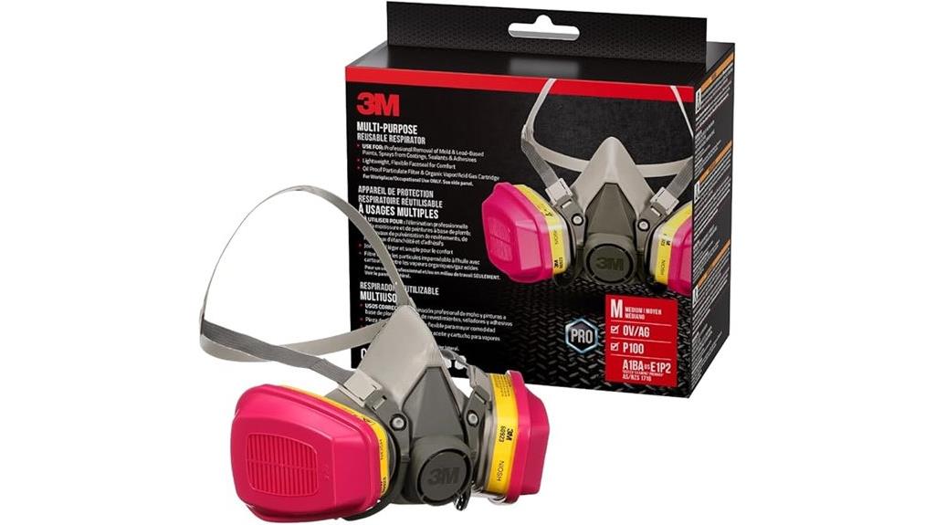 reusable p100 respirator