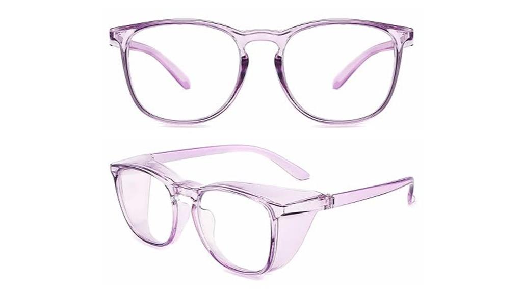 safety glasses with anti fog