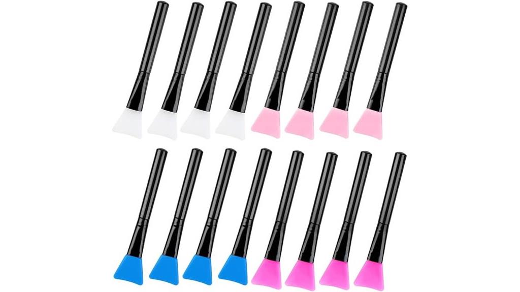 silicone painting brush set