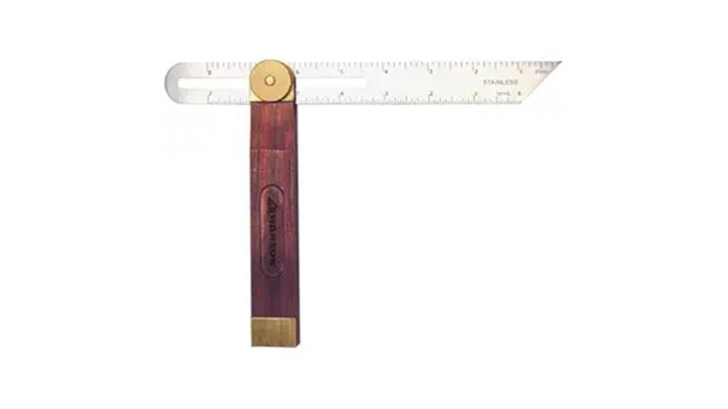 sliding t bevel with brass