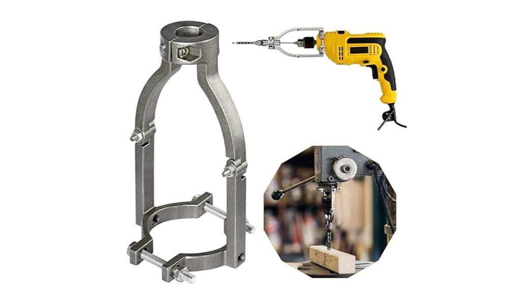 square hole drill adapter