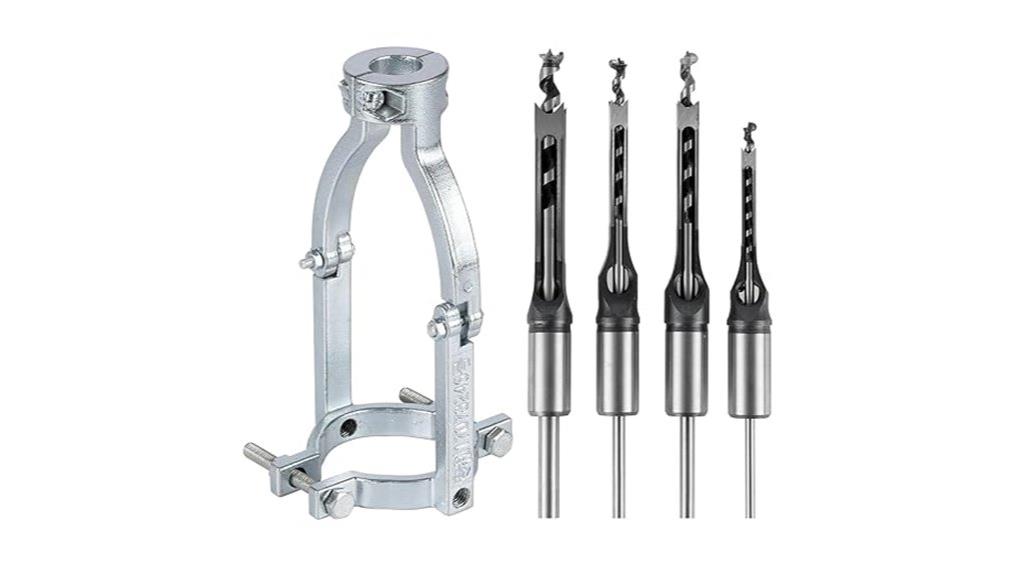 square hole drill set
