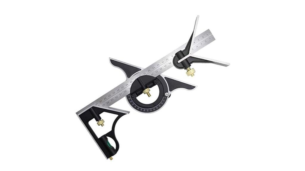 stainless steel ruler square