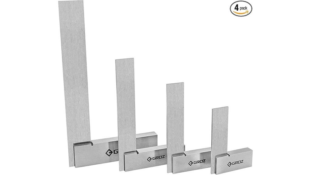 steel square set four pieces