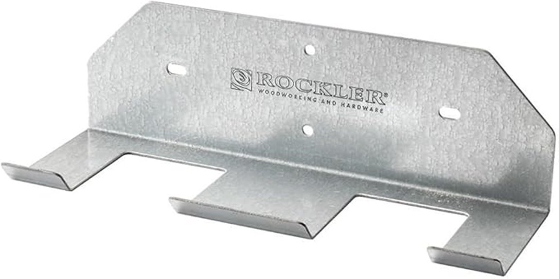 steel wall clamp rack