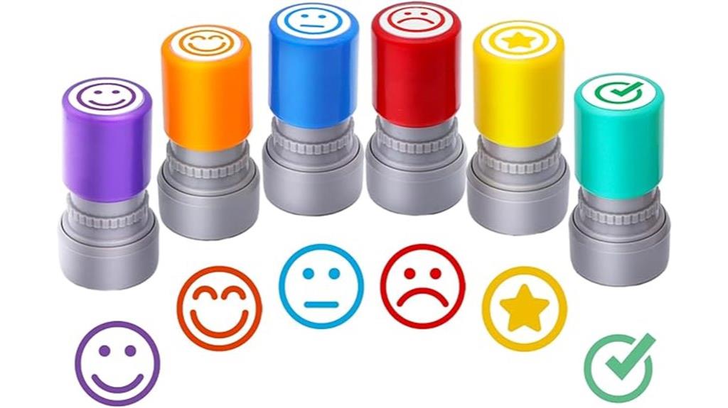 teacher grading stamp set