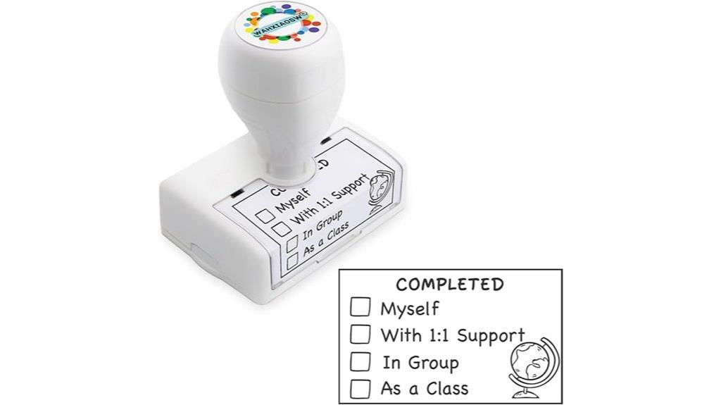 teacher grading stamp set